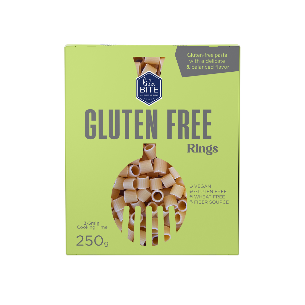 Gluten Free Rings-مكرونة خواتم خالية من الجلوتين