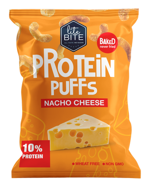 HI PROTEIN PUFFS - VARIETY PACK (ASSORTED FLAVORS)  سناكس غنية بالبروتين - عبوة متنوعة (نكهات مختلفة) x4