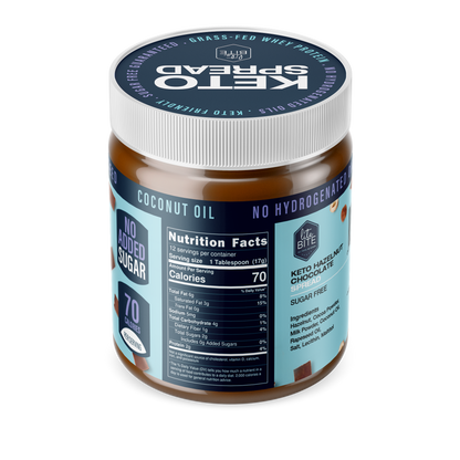 Keto Hazelnut Chocolate Spread - شوكولاتة سبريد كيتو بالبندق