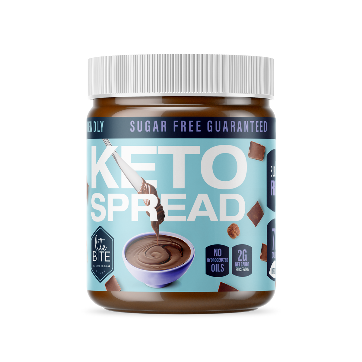 Keto Hazelnut Chocolate Spread - شوكولاتة سبريد كيتو بالبندق