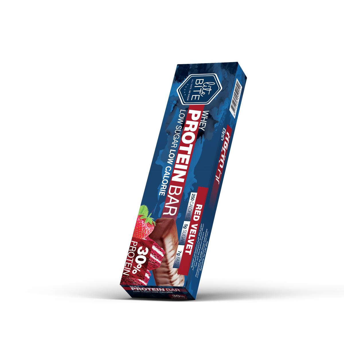 Red Velvet Protein Bar - بروتين بار كيكة الفراولة