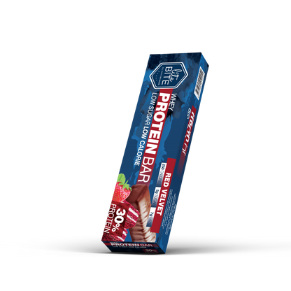 Red Velvet Protein Bar - بروتين بار كيكة الفراولة