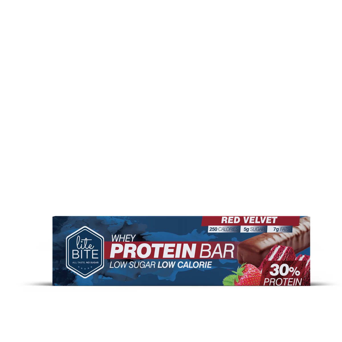 Red Velvet Protein Bar - بروتين بار كيكة الفراولة