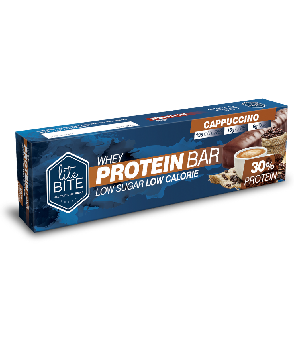 Cappuccino Protein Bar - بروتين بار قهوة – LiteBite Egypt