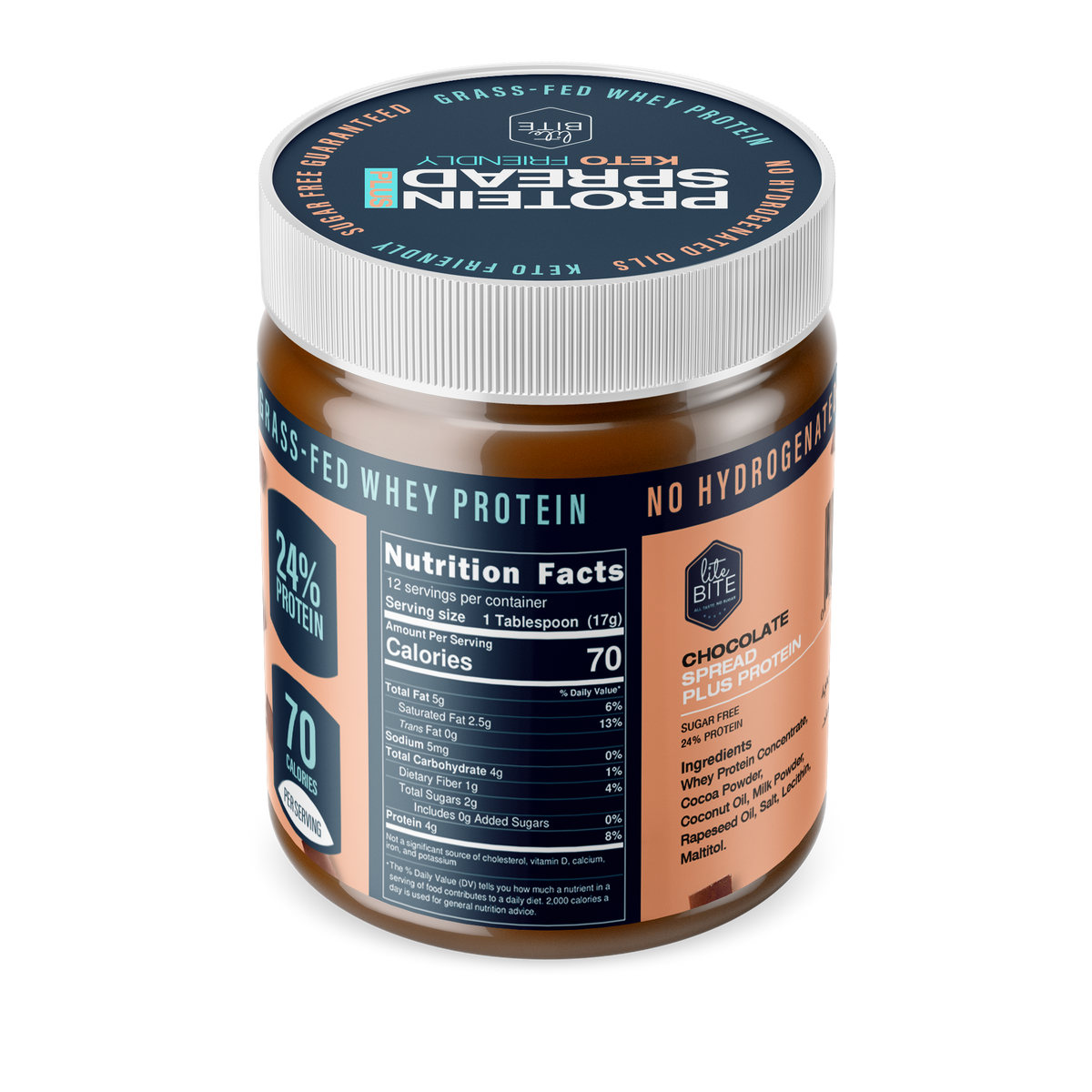 Protein Plus Chocolate Spread - شوكولاتة سبريد بروتين بلس