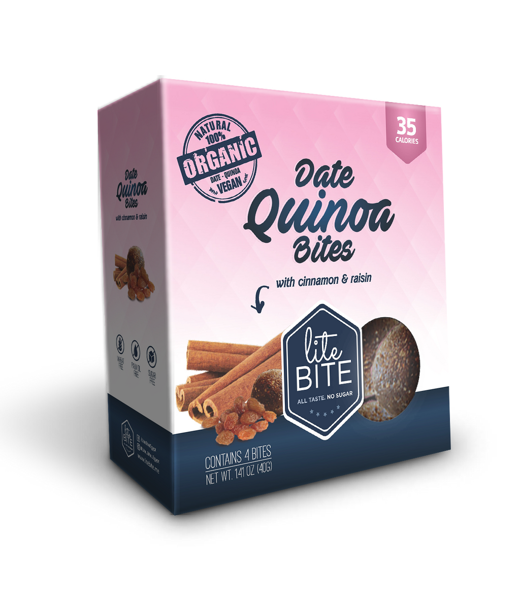 Quinoa Date Bites - Cinnamon